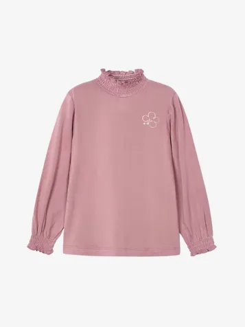 Meisjes Shirt Longsleeve Rose