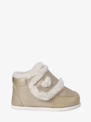 Meisjes Schoenen Faux Fur Gold