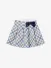 Mayoral Meisjes Rok Check Sky Blue
