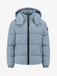 Malelions Junior Jongens Winterjas Donn Puffer Ice Blue