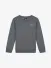 Malelions Junior Jongens Sweater Striped Signature Dark Grey Ice Blue