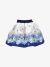 Monnalisa Meisjes Rok Elsa Frozen Panna Blu