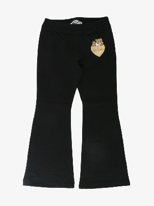Meisjes Flared Broek Zwart