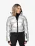 Nikkie By Nikkie Plessen Dames Ski jas - winterjas Gstaad Metallic Silver
