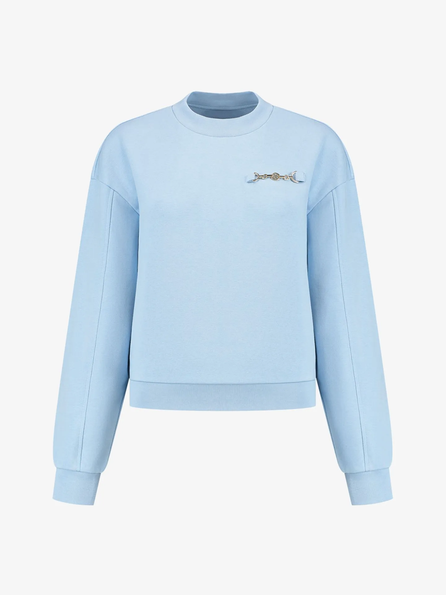 Nikkie By Nikkie Plessen Ervadi Sweater Powder Blue 119.00