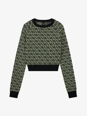 Meisjes Top Miro Crocodile Green