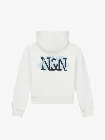 Meisjes Hoodie Lacie Off White Sky Blue