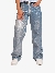 Nik & Nik Meisjes Broek Metallic Lavender Blue