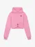 Nik & Nik Meisjes Hoodie Ring Foxy Pink
