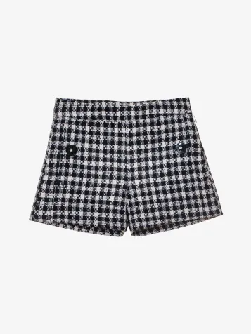 Meisjes Short Pied De Poule