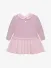 Patachou Meisjes Jurk Tweed Pale Pink