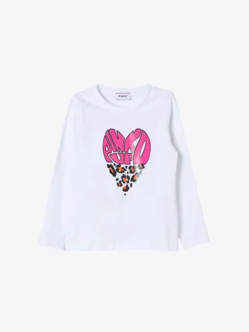 Meisjes Shirt Longsleeve Off White
