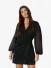 Refined Department Dames Jurk Wrap Polina Zwart