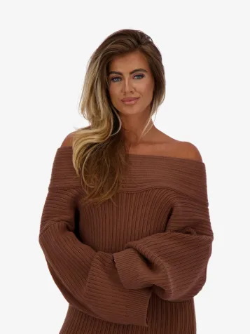 Dames Trui Kourtney Cacao