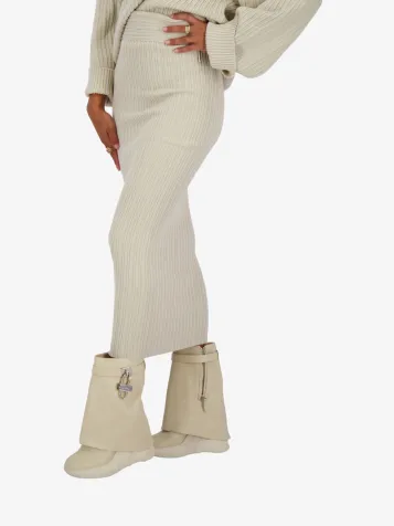 Dames Rok Kourtney Creme