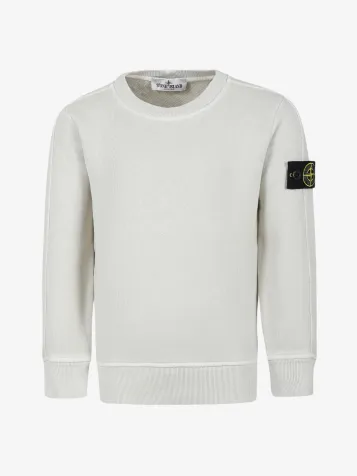 Jongens Sweater Plaster Washed