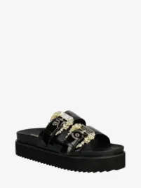 Versace Jeans Couture Dames Slippers Zwart