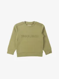 Woolrich Jongens Sweater Tech Loden Green