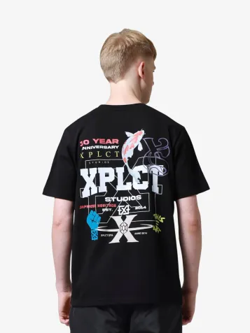Heren Shirt Decade 10 years Zwart