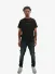 XPLCT Heren Shirt Rewind Zwart