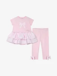 Adee Meisjes Set Legging Cecelia Pink Blossom