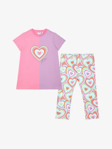 Meisjes Set Legging Erin Pink Gloss