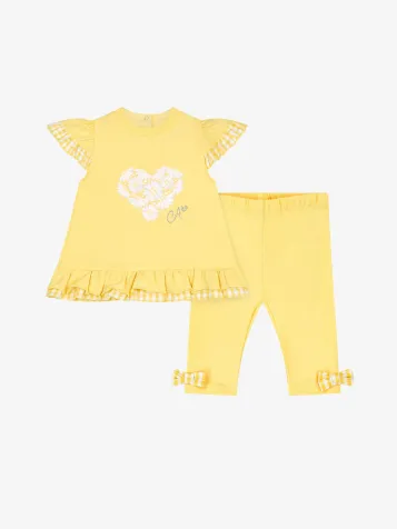 Meisjes Set Legging Bonnie Sweet Lemon