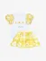 ADee Meisjes Set Rok Dallas Bright White