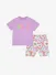 ADee Meisjes Set Bikershort Ellie Sweet Violet