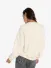 Alix The Label Dames Sweater Cut Out Cream 