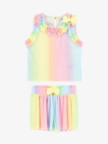 Meisjes Set Short Fortunate Rainbow