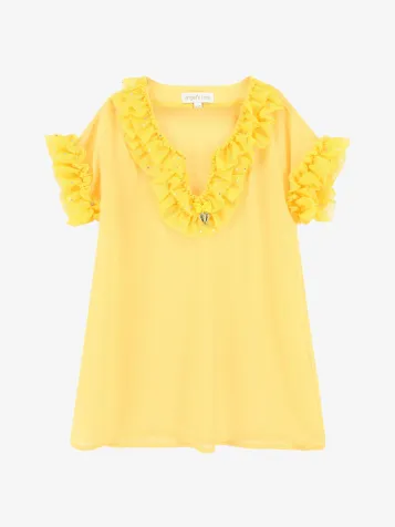 Meisjes Kaftan Irena Sparkle Dandelion