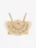 Angels Face Meisjes Top Rosetta Tulle Sand Sparkle