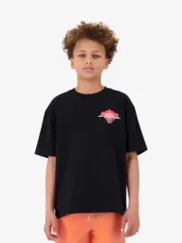 Black Bananas Kids Jongens T-shirt Passage Zwart