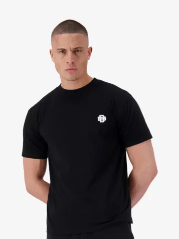 Heren T-shirt Mono Relax Zwart