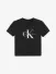 Calvin Klein Jongens Shirt Monogram Zwart