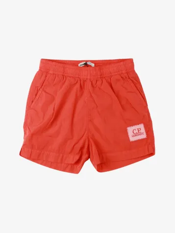 Jongens Zwembroek Mandarin Red
