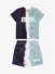 Diesel Junior Jongens Set Tkiteb Dark Blue White Bright Blue