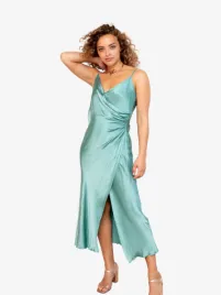 Freebird Icons Dames Jurk Daelle Sea Green