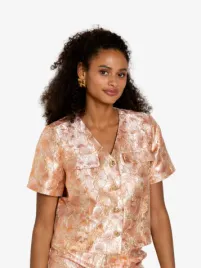 Freebird Icons Dames Top Larissa Multi Coral