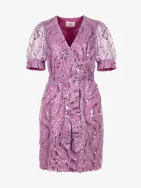 Freebird Icons Dress Dieke Ss Orchid Pink