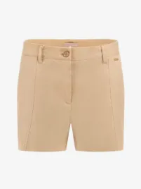 Guess Dames Short Isabeau Linen Foamy Taupe