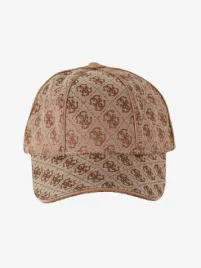 Guess Dames Pet Baseball Latte Logo