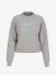 Guess Dames Sweater Love Triangle Light Grey Melange