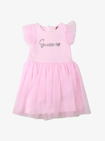 Meisjes Jurk Cotton Candy Pink