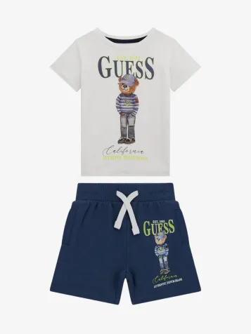 Jongens Set Short Pure White