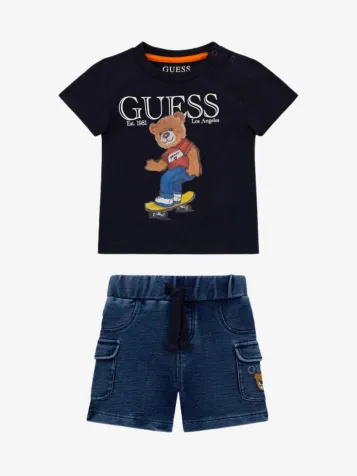 Jongens Set Short Smart Blue