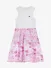 Guess Kids Meisjes Jurk Mixed Fabric Pure White