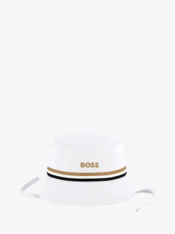 Jongens Buckethat Wit