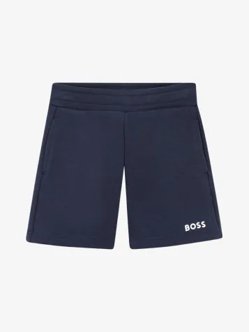 Jongens Short Logo Marine